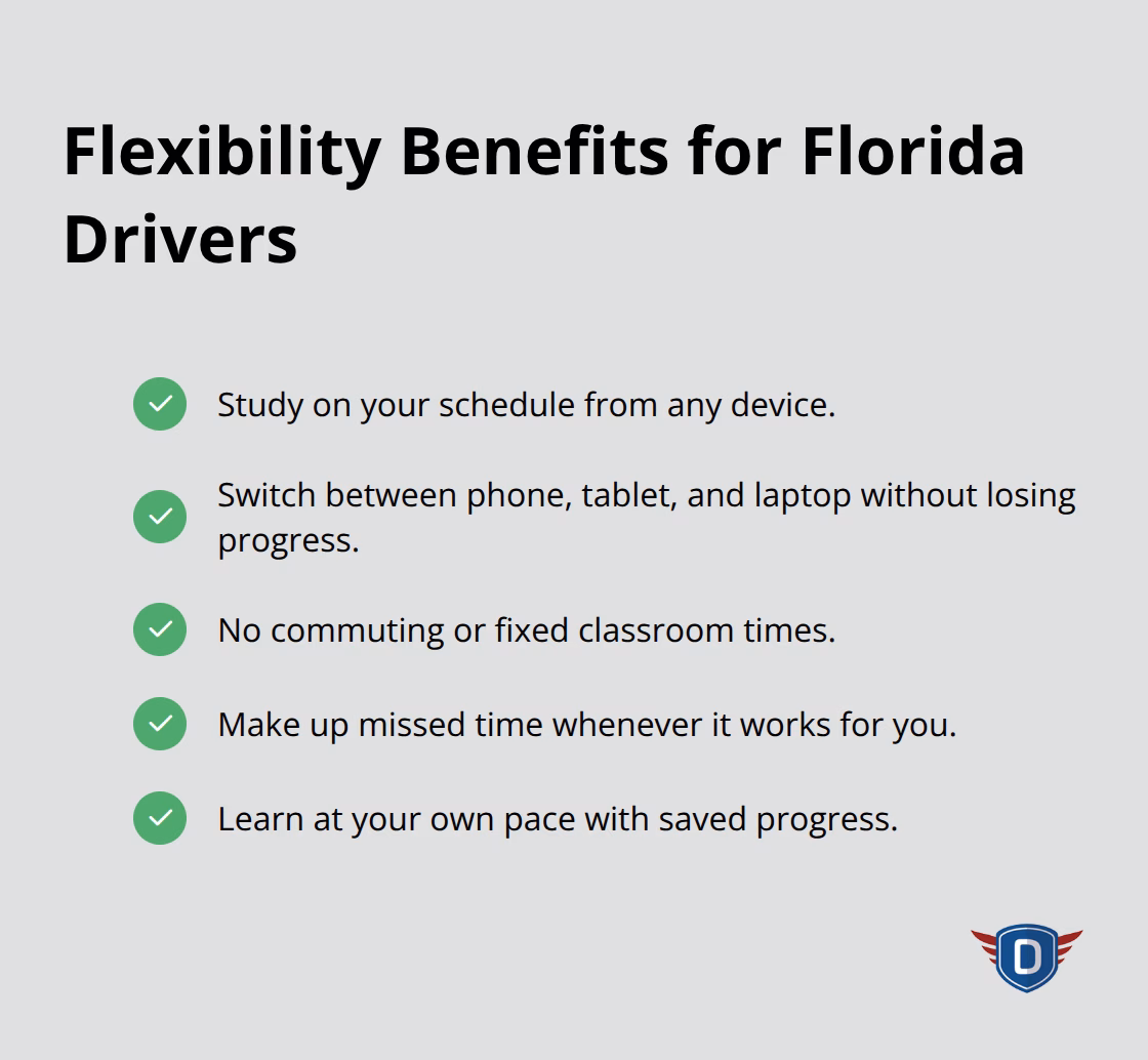 Key ways online traffic school fits busy Florida schedules - DETS online course Florida