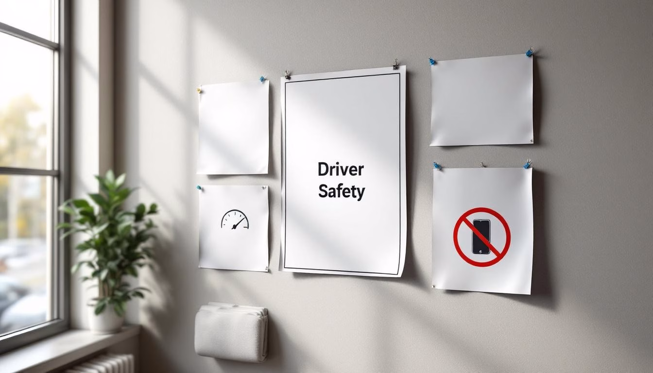 Driver Safety Posters That Save Lives