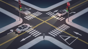Right of Way Rules: Navigating Basic Traffic Laws with Confidence