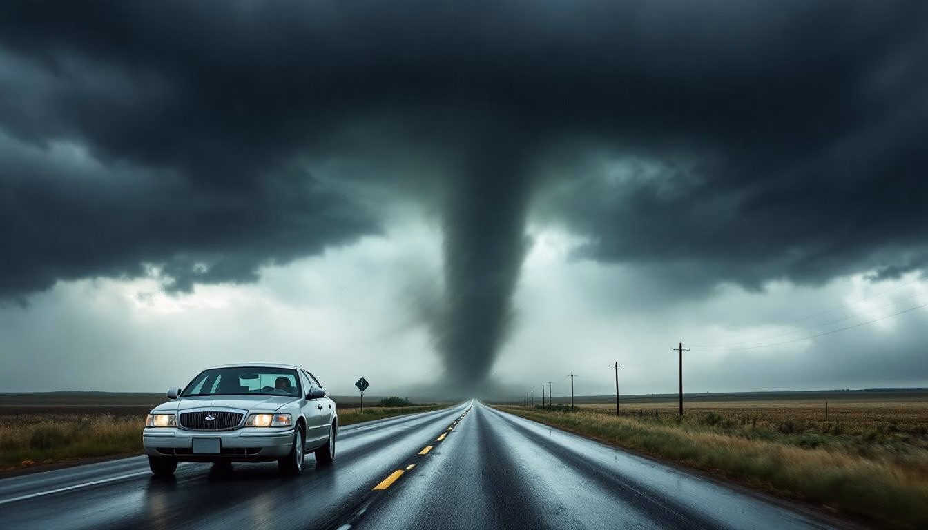 How to Stay Safe While Driving in a Tornado